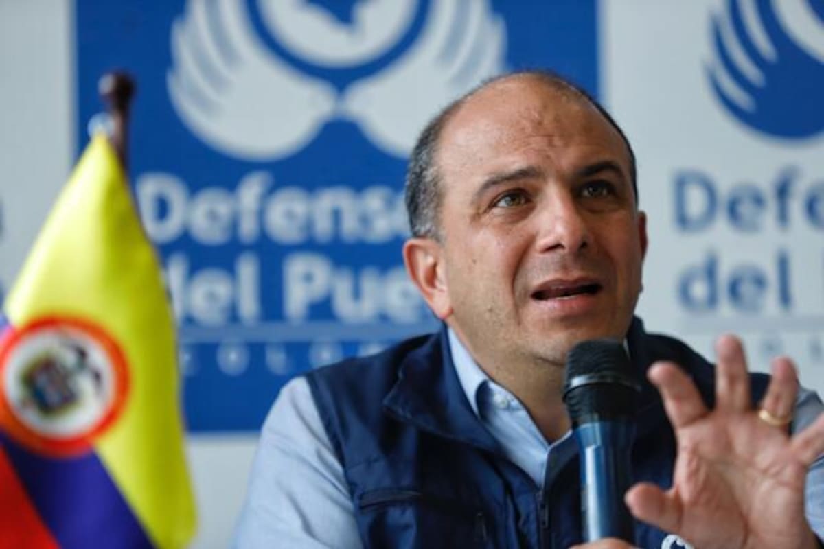 Carlos Camargo Assis, defensor del pueblo. (Foto: Colprensa/VANGUARDIA).