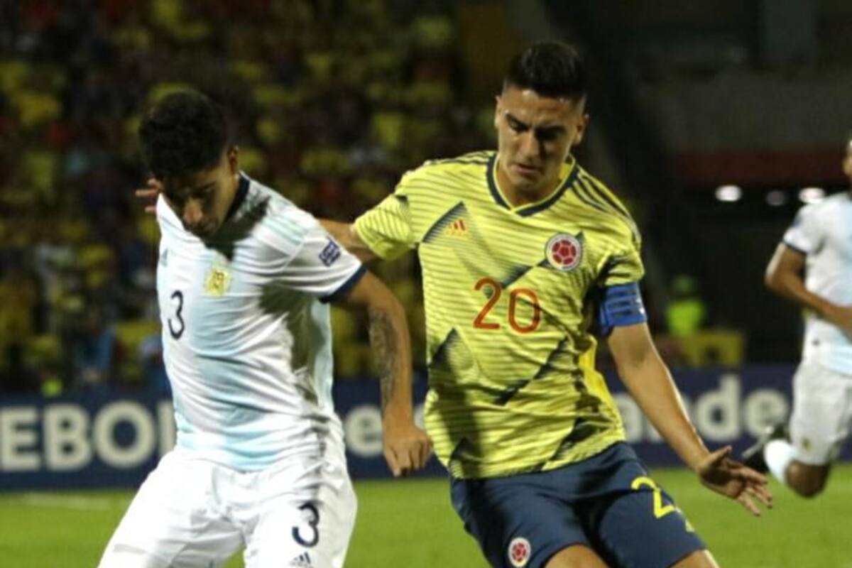 Eduard Atuesta se convirtió en uno de los líderes de la Selección Colombia sub 23.