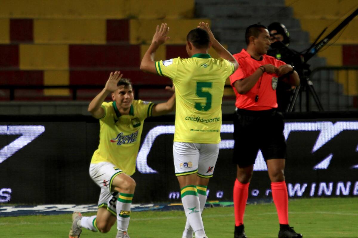 Atlético Bucaramanga sigue vivo en la Liguilla de Eliminados y enfrentará a Pereira. Colprensa / VANGUARDIA