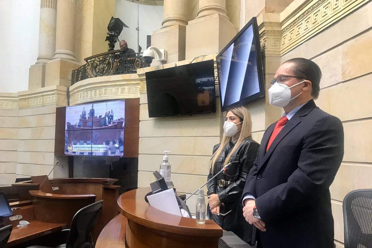 Secretismo frente a las vacunas, principal crítica en audiencia del Senado Foto: Colprensa