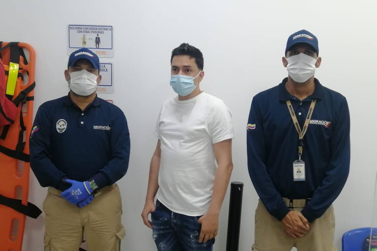 Migración Colombia detiene a dominicano buscado por Estados Unidos por fraude Foto: Colprensa