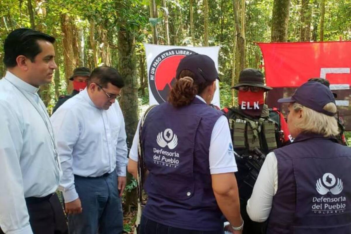 Luego de que se confirmara la liberación de Luis Manuel Díaz, padre del futbolista Luis Díaz, desde la Defensoría del Pueblo destacaron la participación de Naciones Unidas y la iglesia católica en esa operación. Foto: Cortesía Defensoría del Pueblo / VANGUARDIA