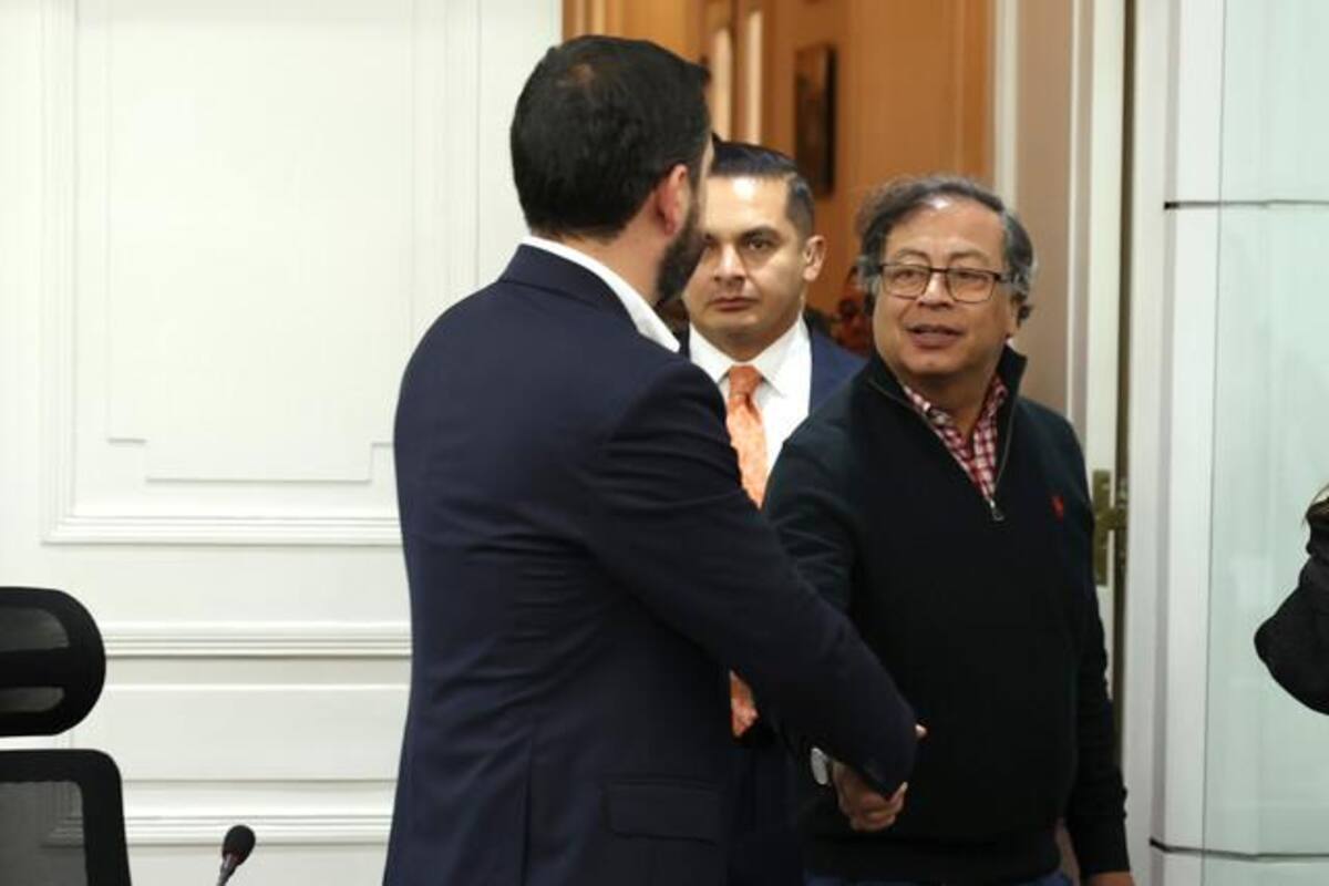 Presidente Gustavo Petro y el alcalde Mayor, Carlos Fernando Galán. Colprensa / VANGUARDIA