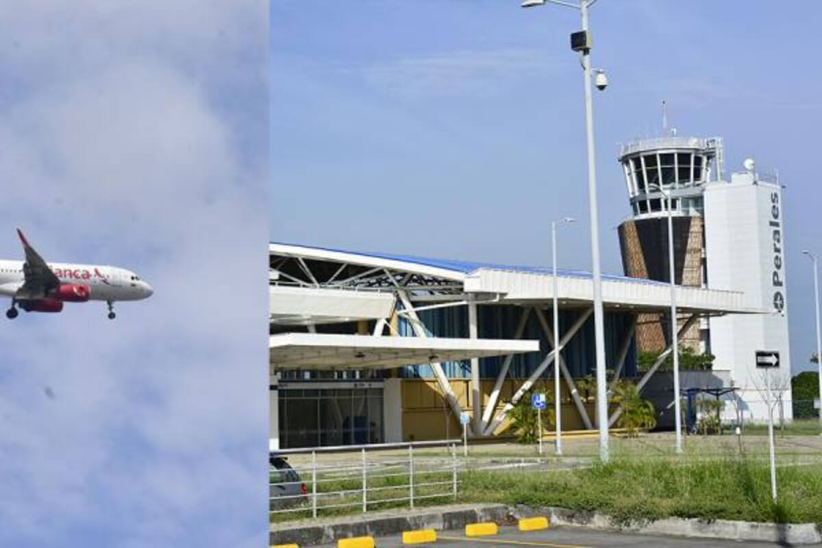 Aeropuerto Perales de Ibagué Foto: Colprensa/El Nuevo Día