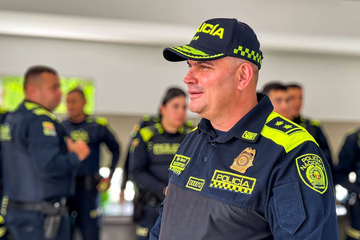Brigadier general William Quintero Salazar, comandante Policía Metropolitana de Bucaramanga.
Foto: cortesía.