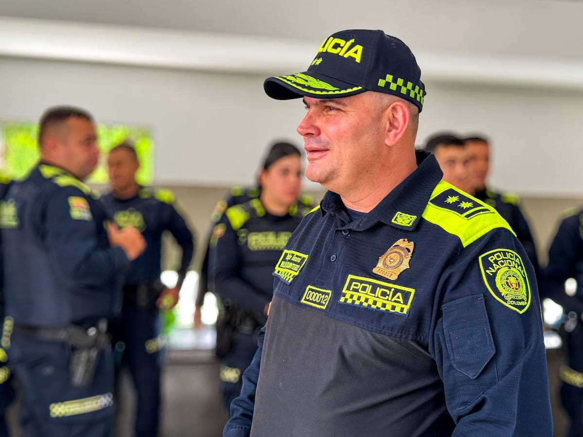 Brigadier general William Quintero Salazar, comandante Policía Metropolitana de Bucaramanga.
Foto: cortesía.