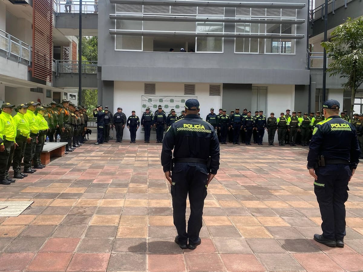 La Policía Nacional adelanta el comando situacional en el municipio y anunció aumento del pie de fuerza.