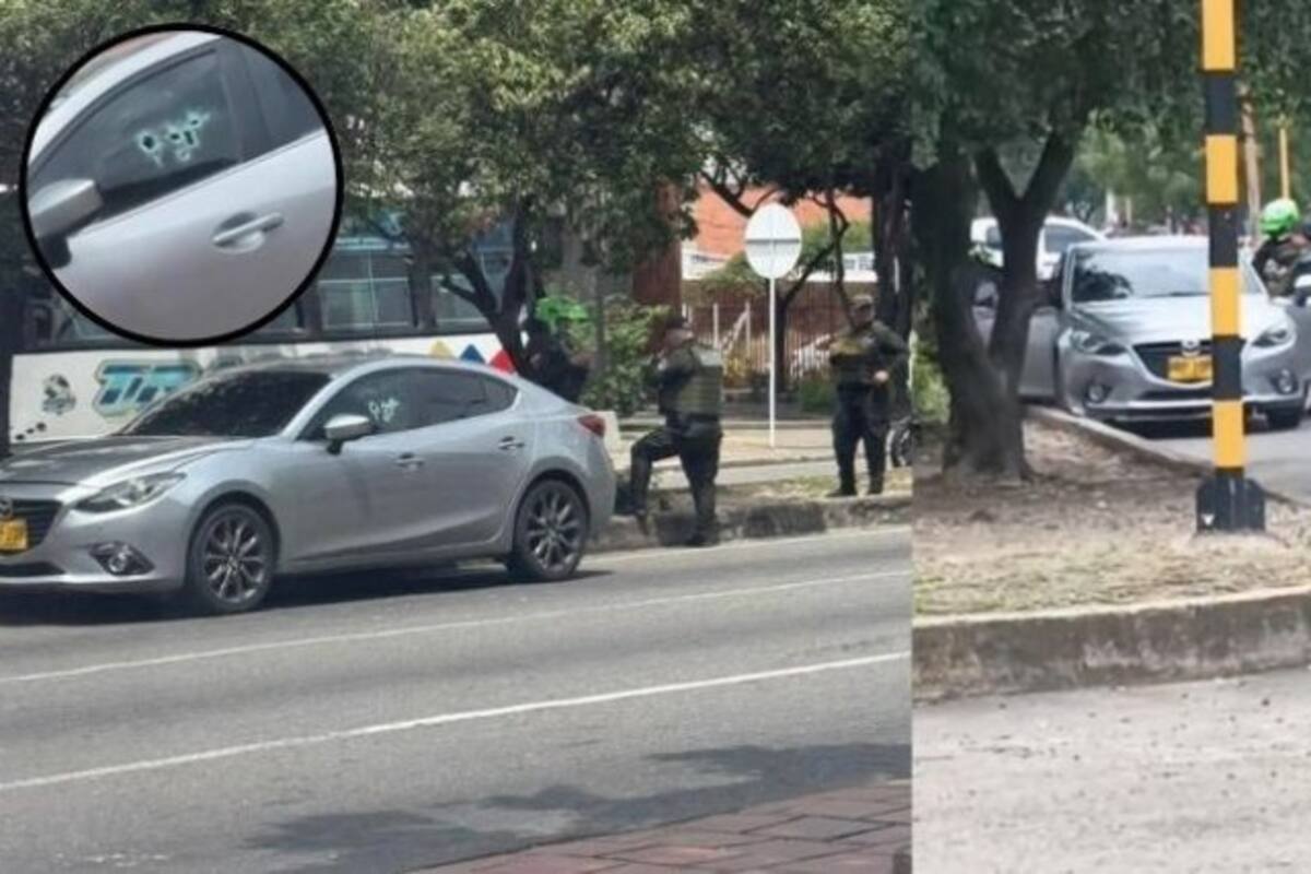 Comerciante fue atacado a bala mientras conducía: sicarios lo interceptaron en moto