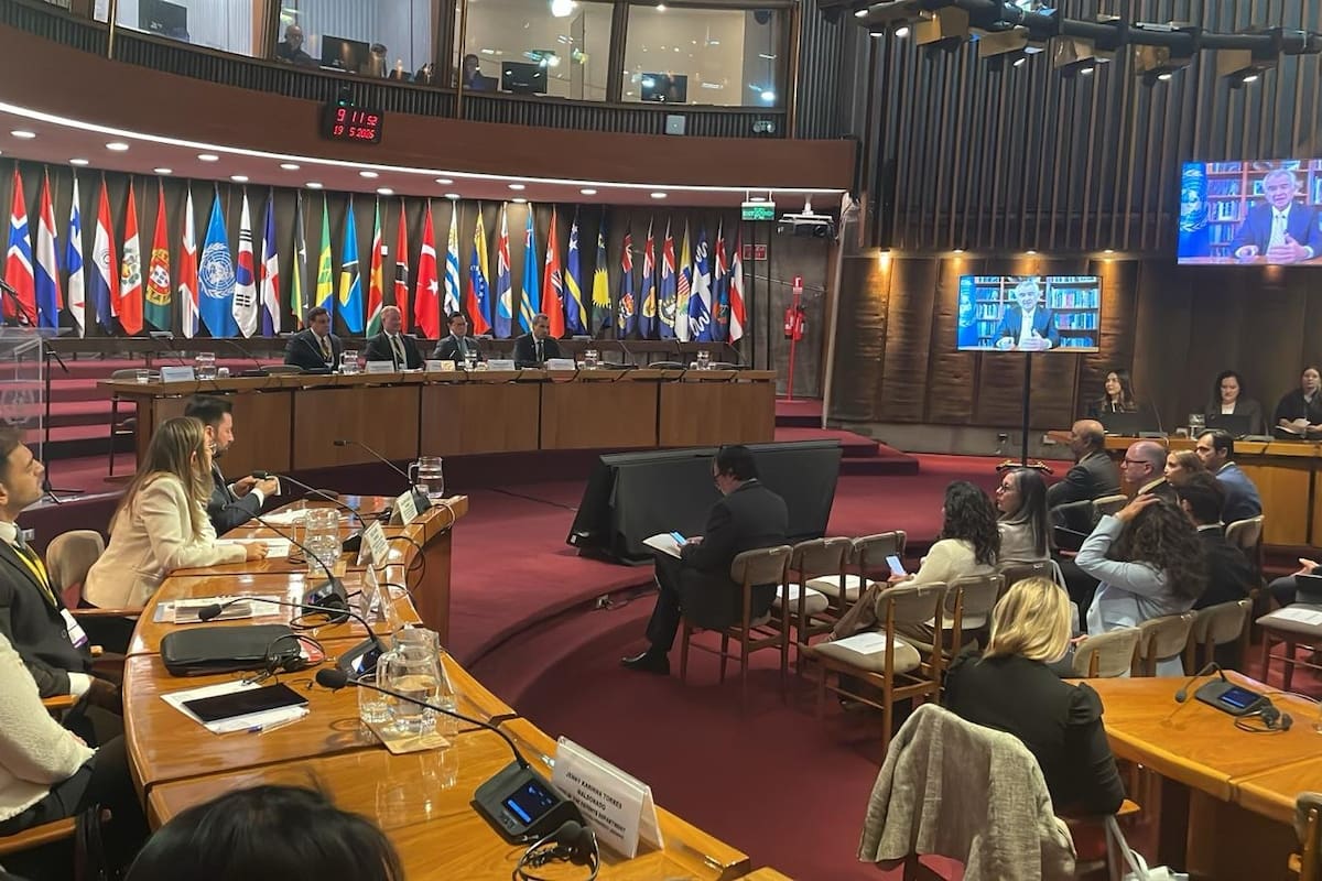 Reunión de la Comisión Económica para América Latina y el Caribe (Cepal) y la Oficina Europea de Patentes (OEP), donde analizan y ofrecen una nueva evidencia sobre la relación entre la protección de la propiedad intelectual y la actividad económica en nueves países de Latinoamérica.