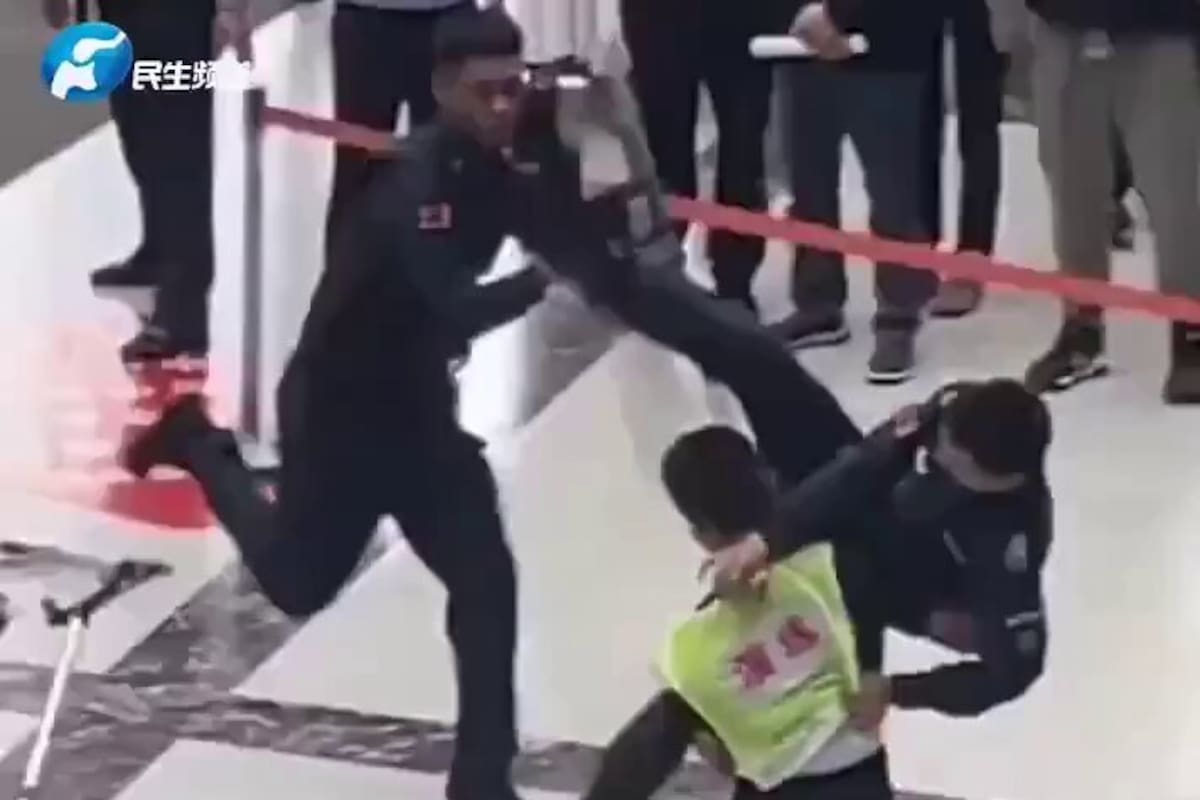 ¡Como de película! policía hizo una ‘detención épica’ durante un simulacro.