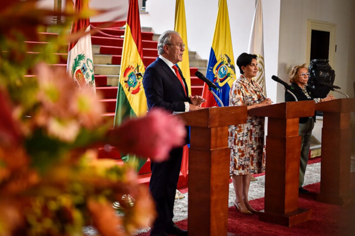 Comunidad Andina advierte que disputa entre Colombia y Ecuador “pone en riesgo la región”. | Foto: Colprensa