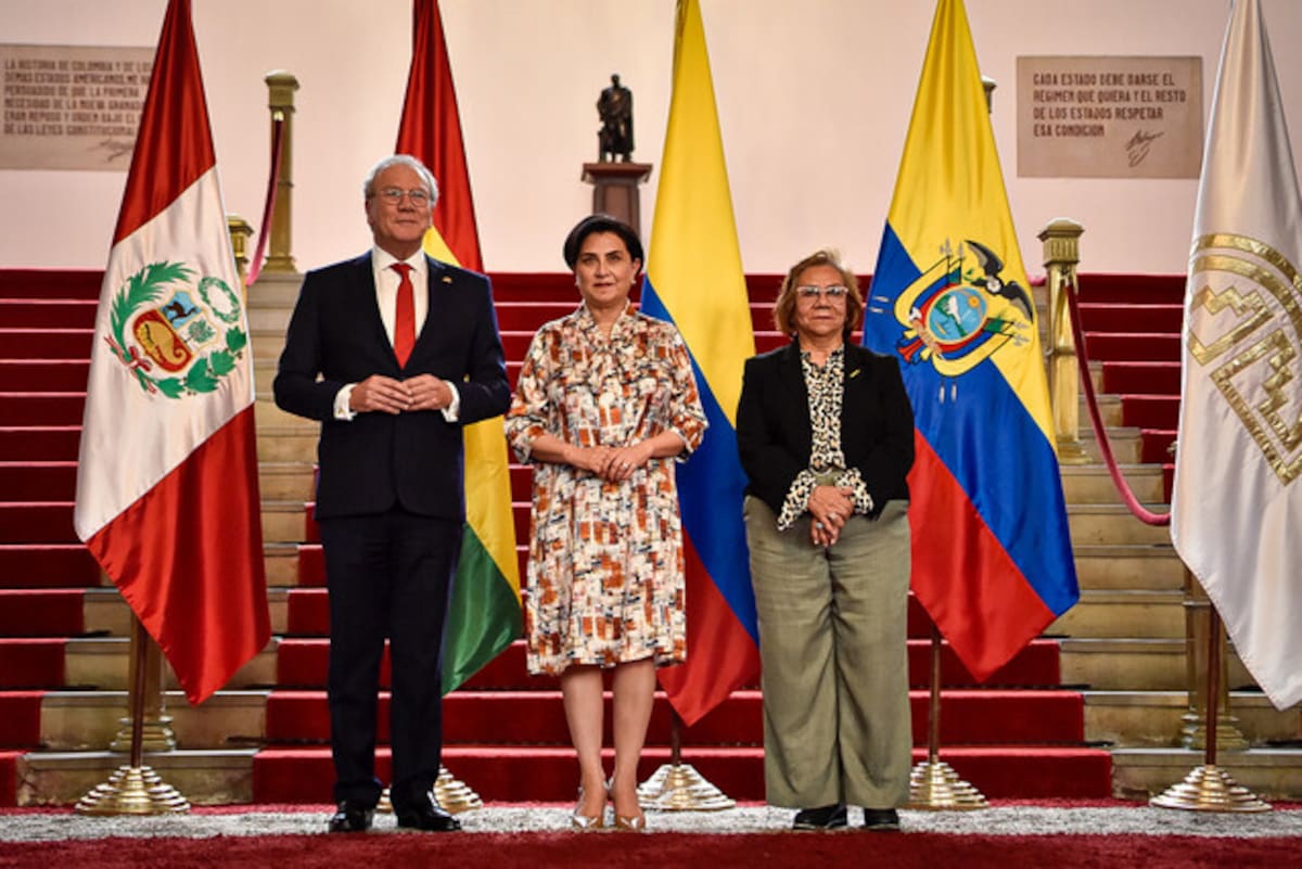 Comunidad Andina advierte que disputa entre Colombia y Ecuador “pone en riesgo la región”. | Foto: Colprensa