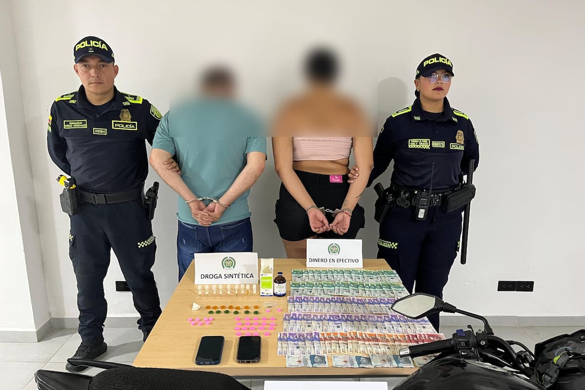 Con más de $5 millones y droga: así fueron capturados