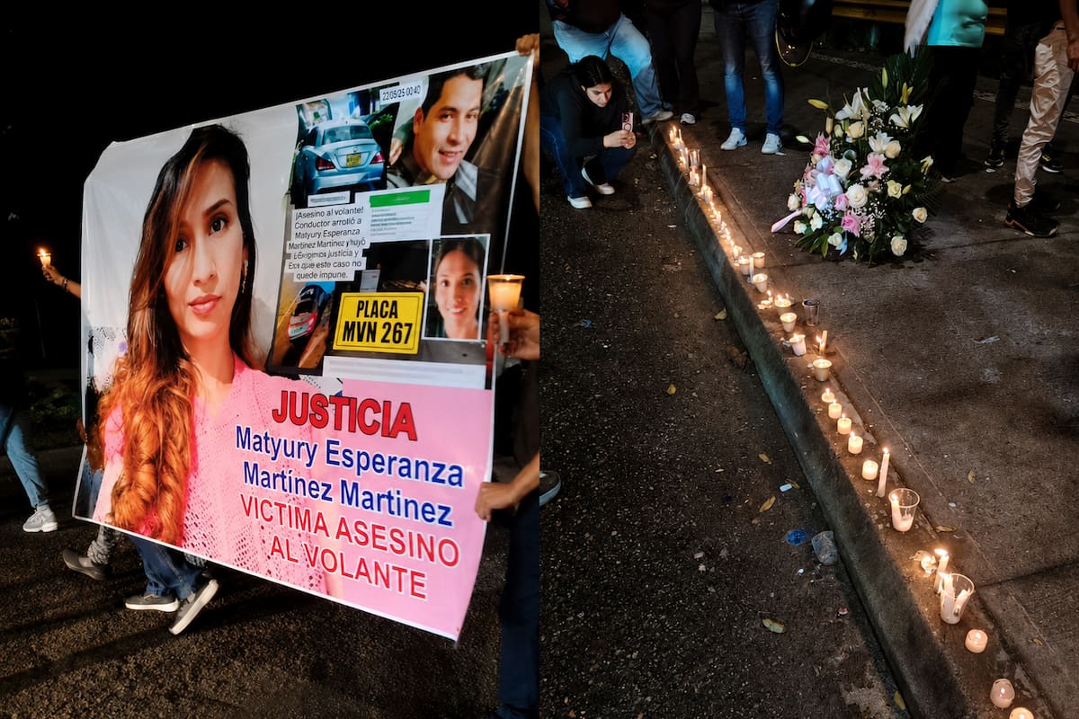 Con pancartas y mensajes de dolor, seres queridos de Matyury Martínez clamaron porque el caso no quede impune.