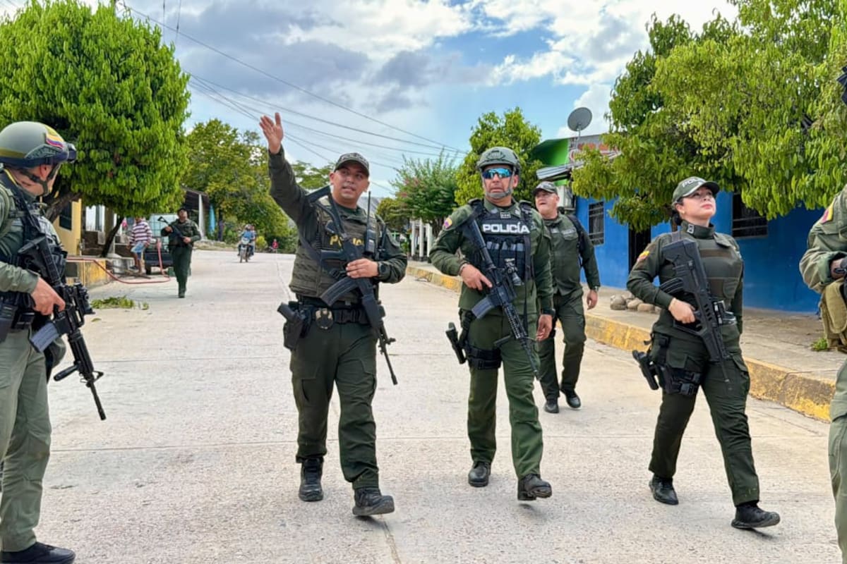 Con plan de seguridad y cercanía comunitaria, la Policía fortalece su presencia en Bolívar. // Foto: Policía de Bolívar