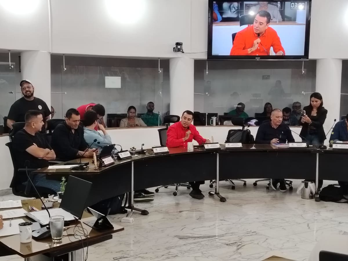 Debate en el Concejo de Bucaramanga.
