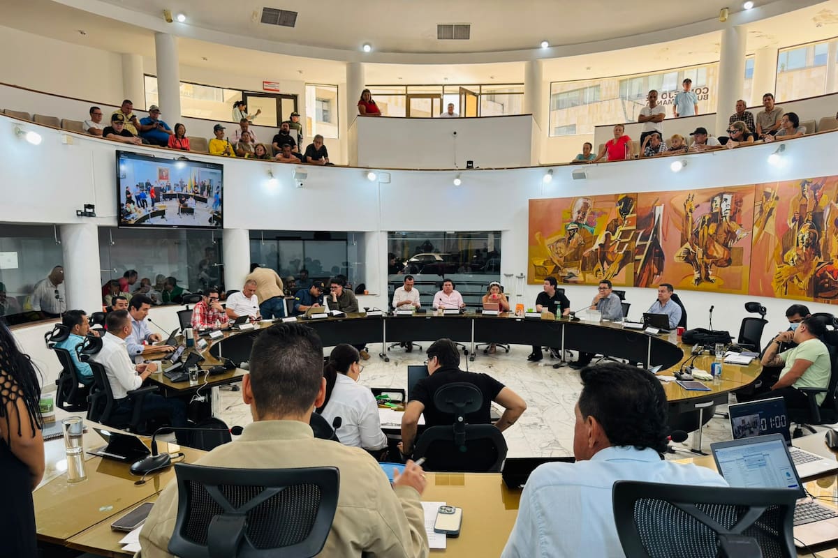 Este sábado el Concejo de Bucaramanga tendrá el segundo debate del millonario empréstito. Foto: Archivo/VANGUARDIA