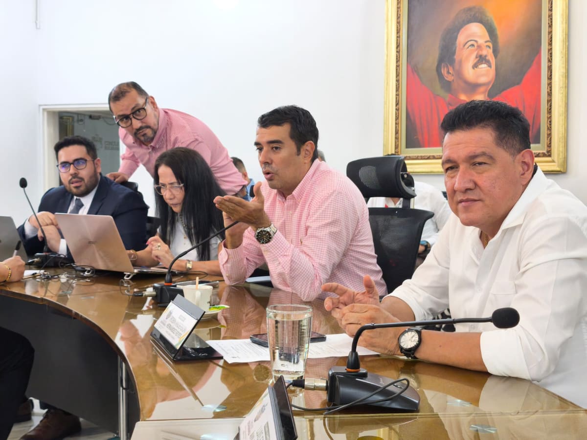 Debate sobre Impuesto Predial en el Concejo de Bucaramanga. Marco Valencia/Vanguardia
