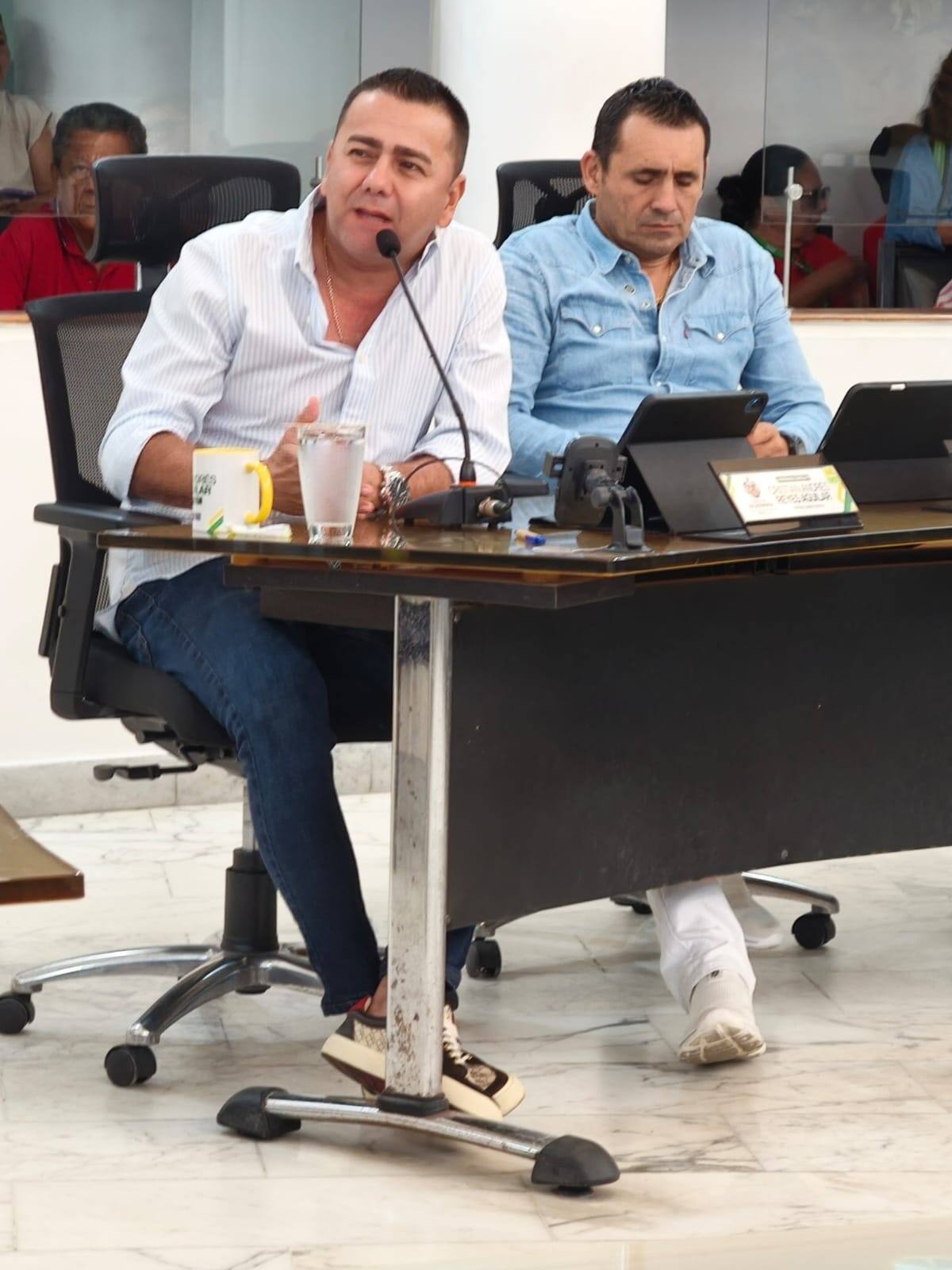 Debate del predial en el Concejo de Bucaramanga.