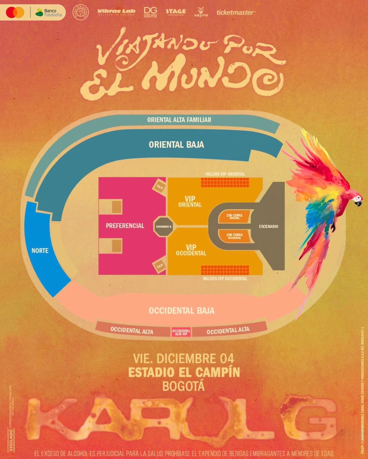 Foto tomada de: Instagram Ticketmaster