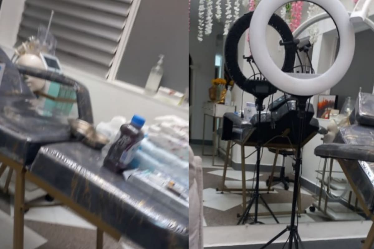 El caso puso de nuevo en evidencia los riesgos de acudir a establecimientos clandestinos para realizarse procedimientos estéticos y la importancia de verificar que las clínicas y el personal estén debidamente habilitados. Fotos tomadas de // Redes Sociales // X.