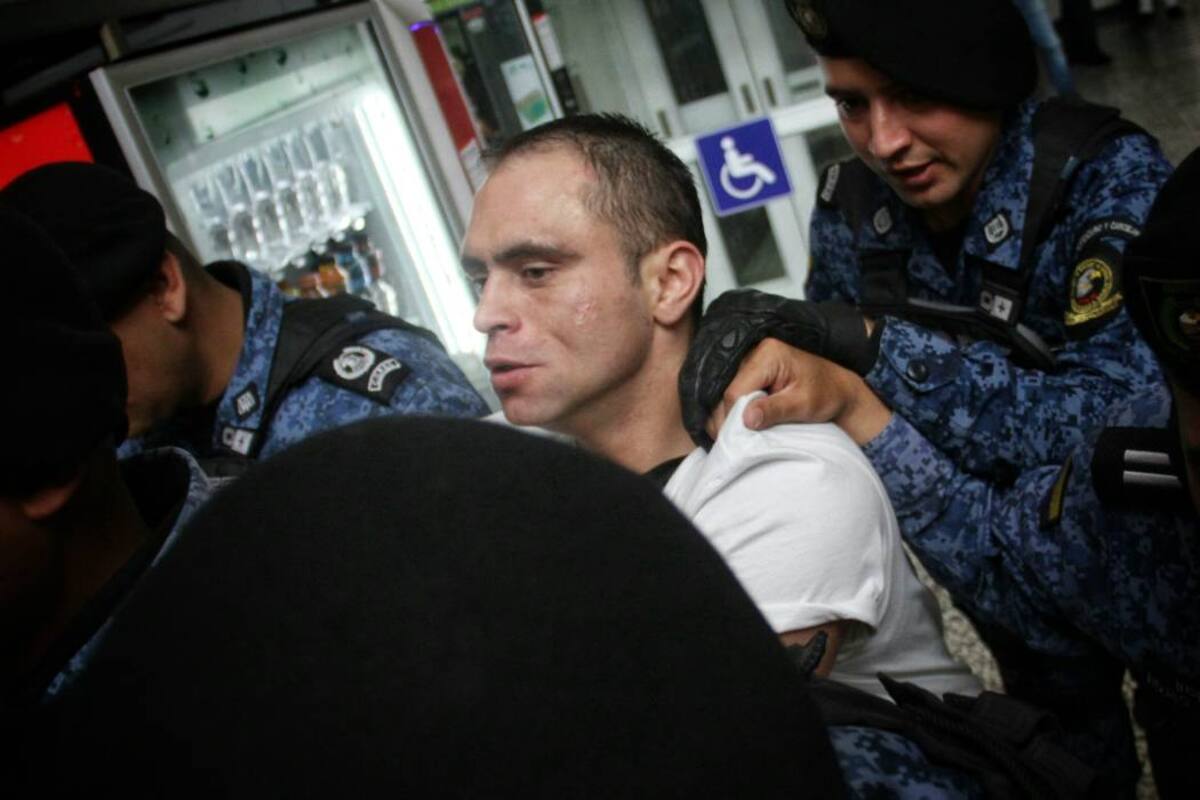 Freddy Valencia, conocido como el ‘Asesino de Monserrate’, estaba consciente de los asesinatos que cometió, según el dictamen de Medicina Legal (Foto: Colprensa / VANGUARDIA LIBERAL)
