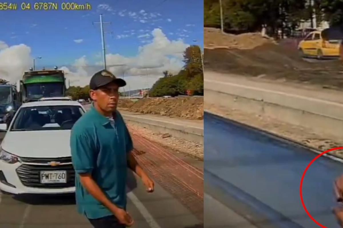 Conductor denuncia el robo de su cadena de oro mientras iba en un trancón | Foto Tomada de Redes Sociales