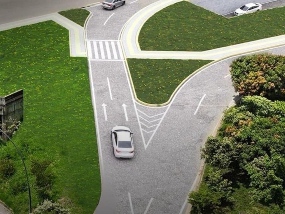 El acceso principal a Diamante II quedó cerrado por la ejecución de la obra de conexión vial; la calle 89 será una de las rutas alternas habilitadas.