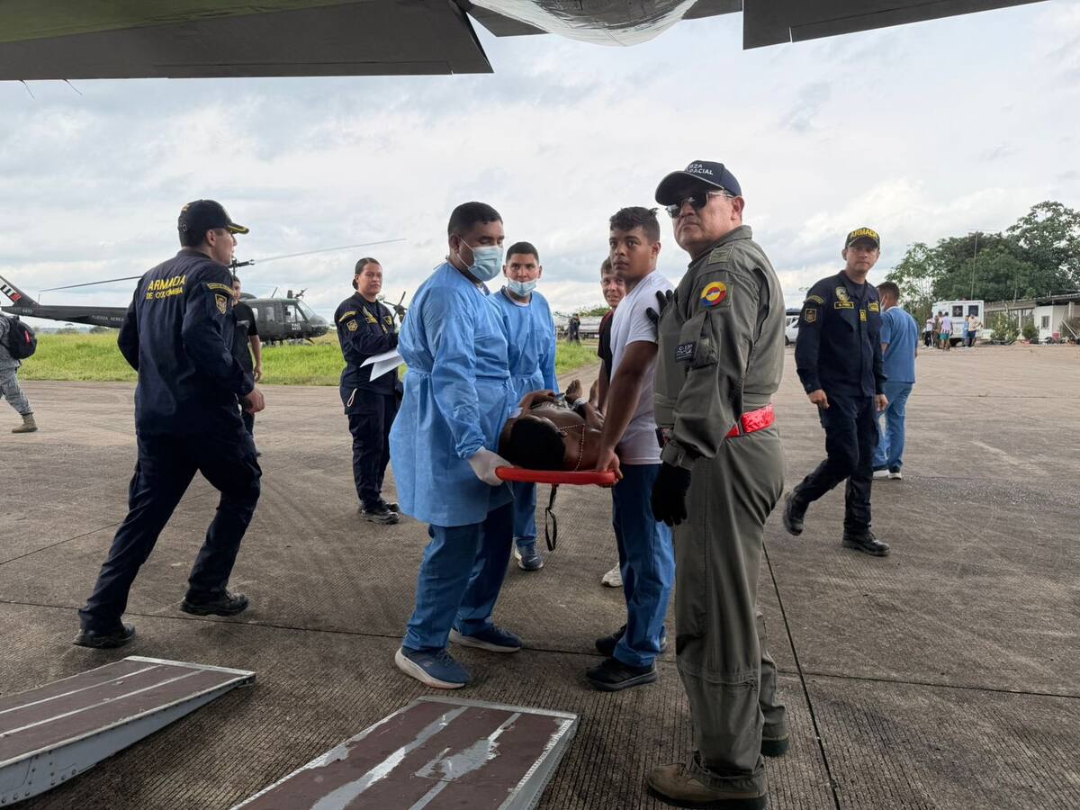 Fotografía tomada de la cuenta oficial del comandante de las Fuerzas Militares de Colombia (FF.MM.)
