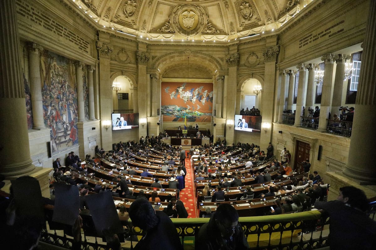 Congreso de la República. // Foto: Colprensa- Camila Díaz.