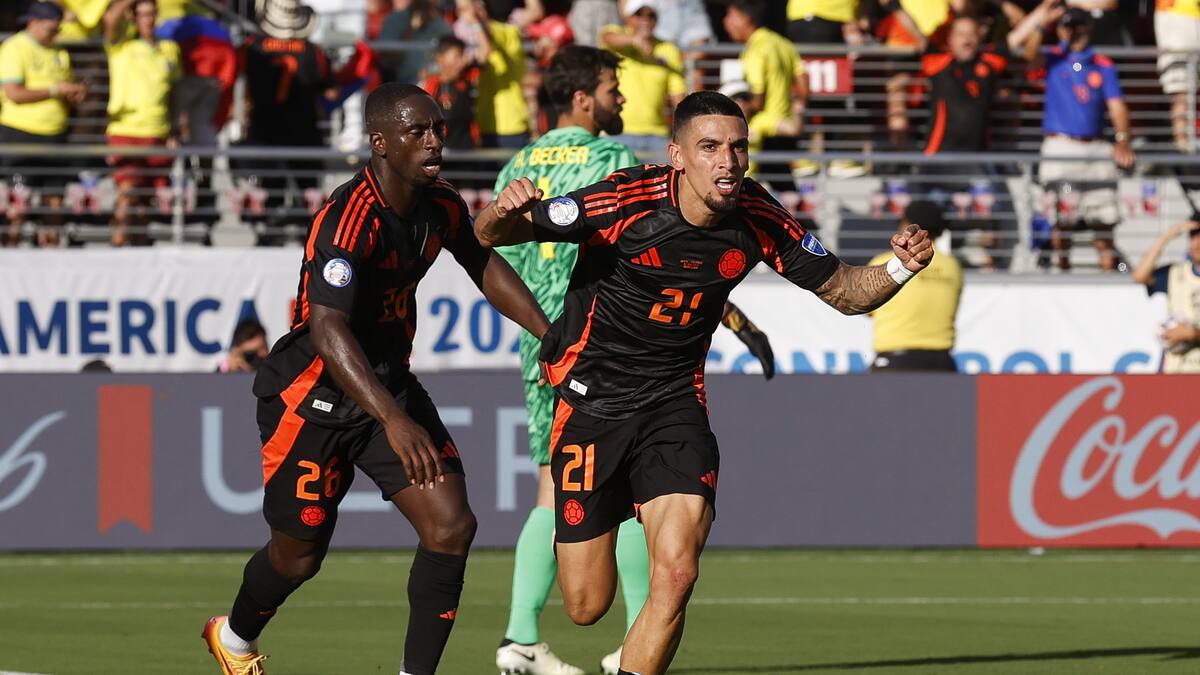 Daniel Muñoz marcó un gol ante Brasil.