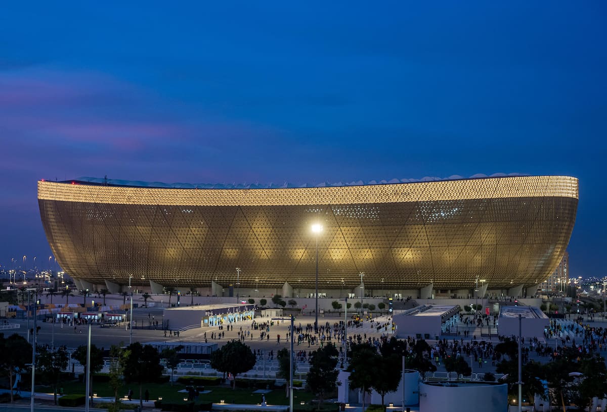 Imagen de archivo del estadio de Lusail (Catar). EFE/EPA/NOUSHAD THEKKAYIL