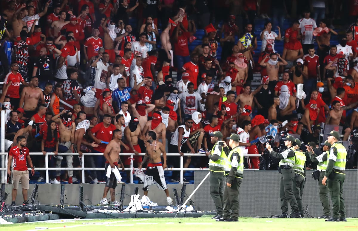 Conozca la sanción que le fue impuesta al Pascual Guerrero por los desmanes en la final de la Copa BetPlay. (Foto: EFE / VANGUARDIA).