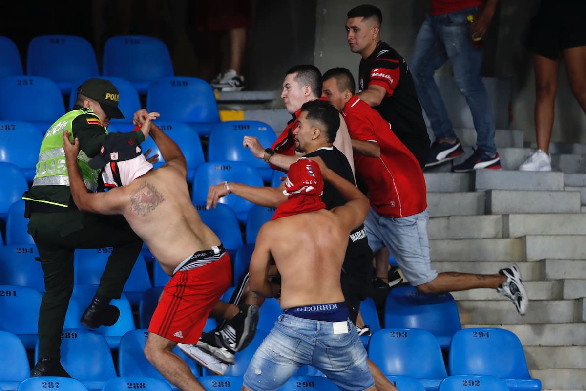 Conozca la sanción que le fue impuesta al Pascual Guerrero por los desmanes en la final de la Copa BetPlay. (Foto: EFE / VANGUARDIA).