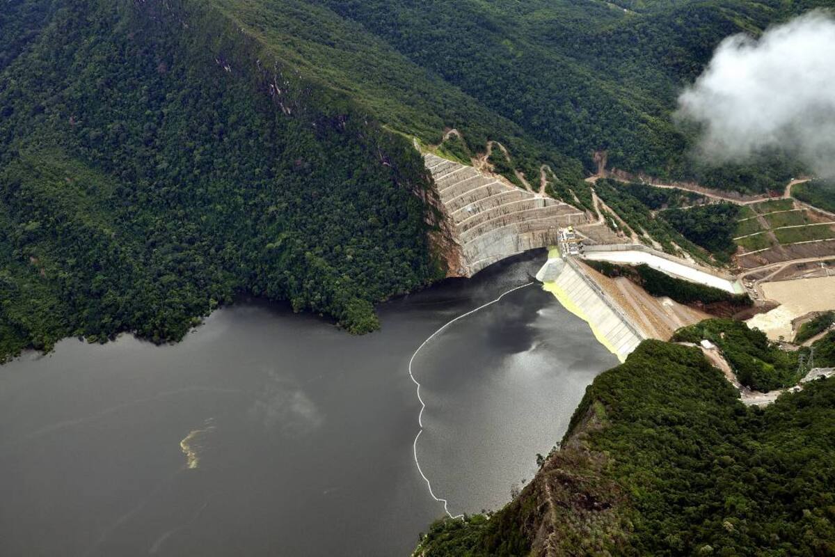 Hidrosogamoso responde por el 10% de la energía que se consume en el país. (Foto: Archivo/VANGUARDIA LIBERAL )