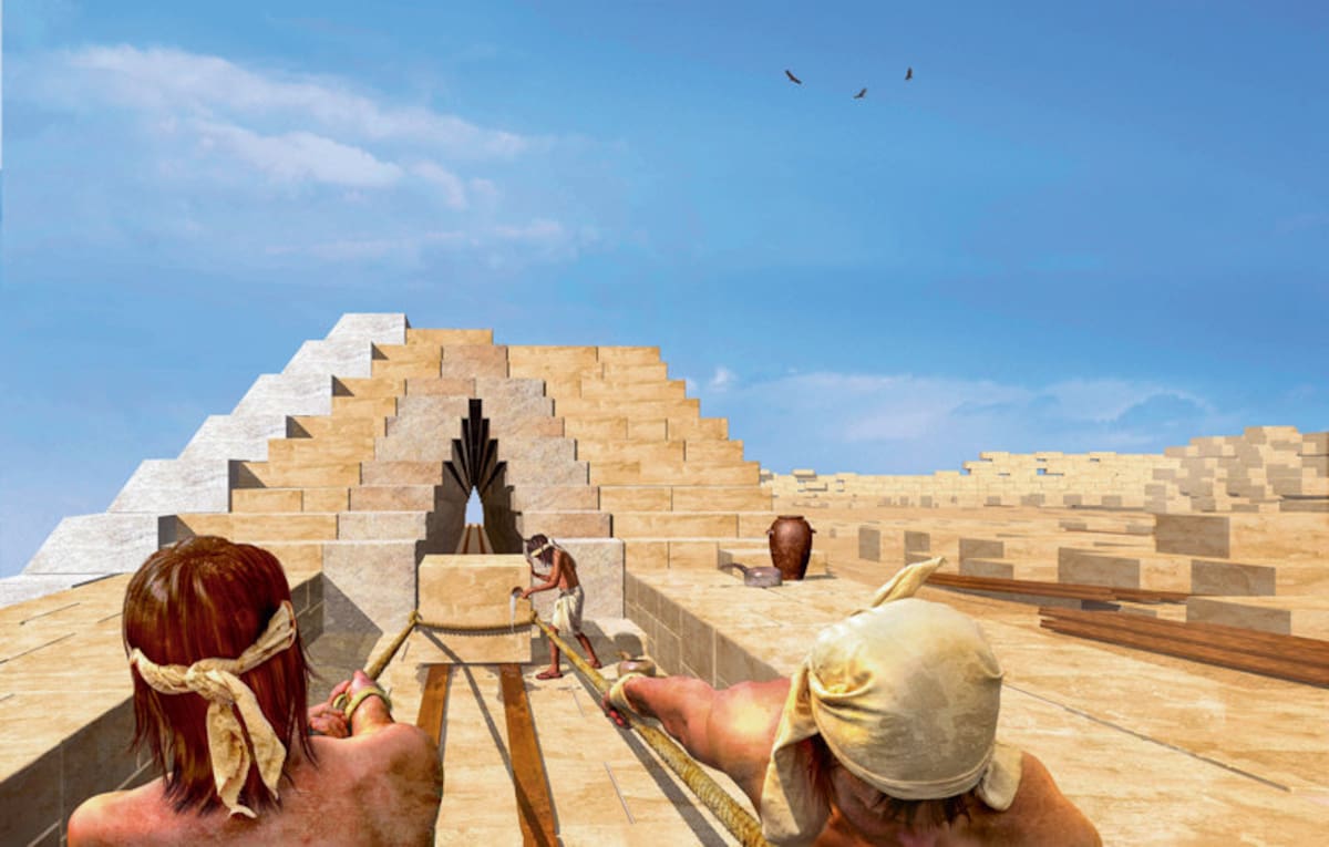 La evidencia arqueológica desmonta uno de los mitos más difundidos sobre la construcción de las pirámides de Egipto.
