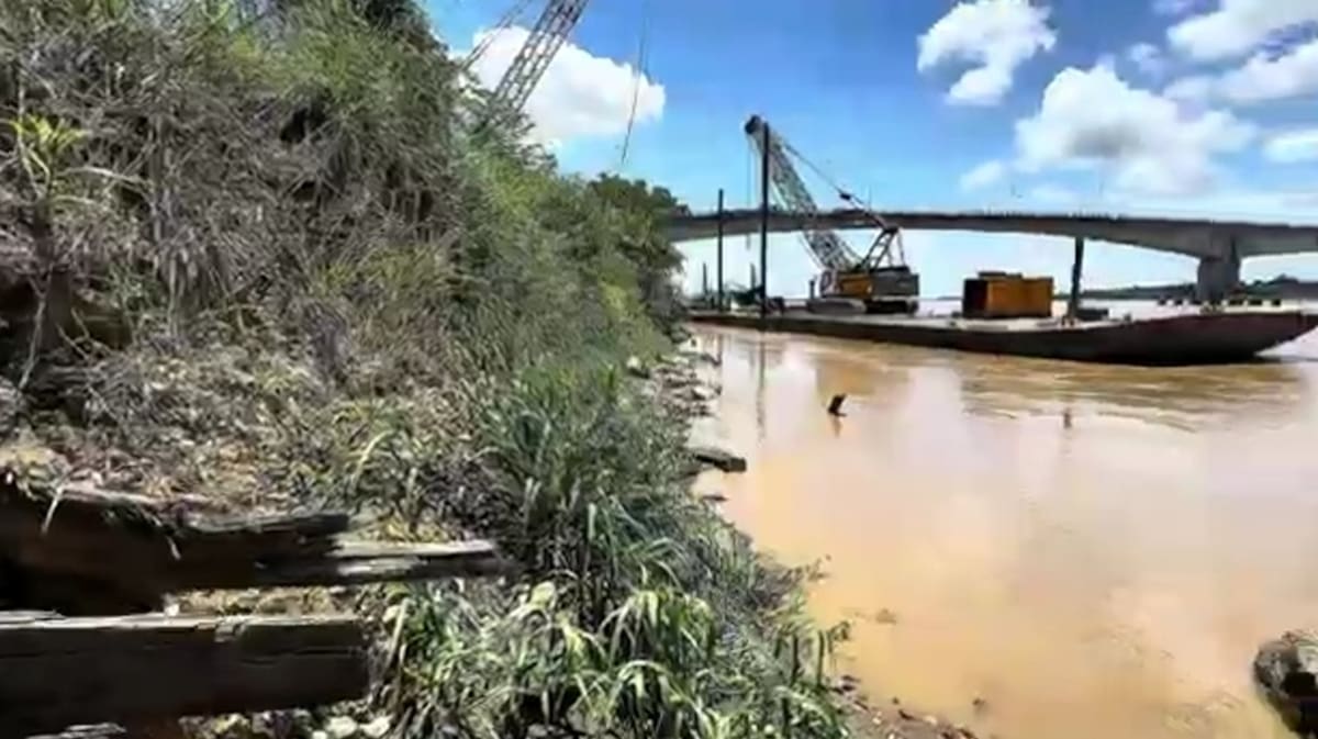 Habitantes de Campo Galán alertaron por posibles afectaciones ambientales relacionadas con la actividad de una planta de asfalto cercana al río Magdalena.
Suministrada/Vanguardia