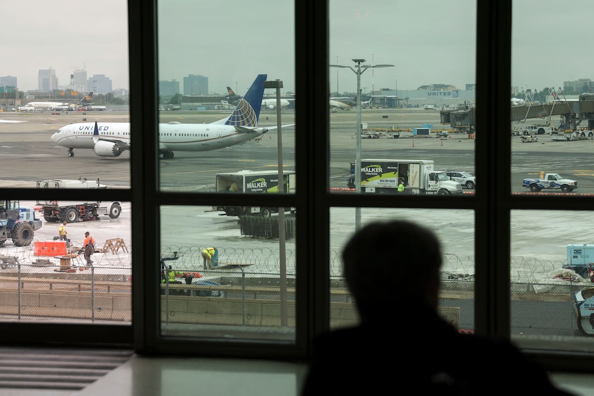 Fotografía de archivo del aeropuerto de Newark de Nueva Jersey, Estados Unidos. // Foto: EFE/Sarah Yenesel.
