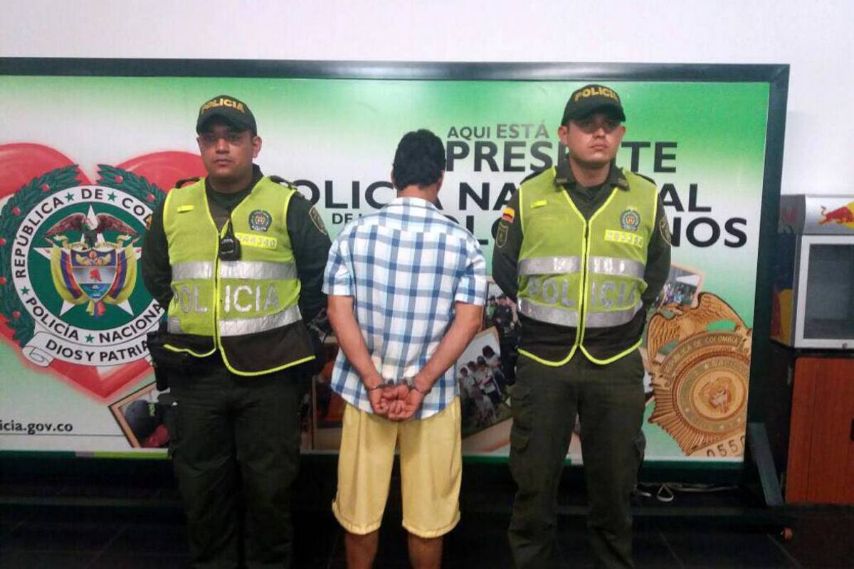 Nelson Jesús Ramírez Celis, ayudante de construcción, fue enviado a la cárcel mientras se esclarece este asesinato, ocurrido el lunes en la tarde. (Foto: Suministrada/VANGUARDIA LIBERAL)
