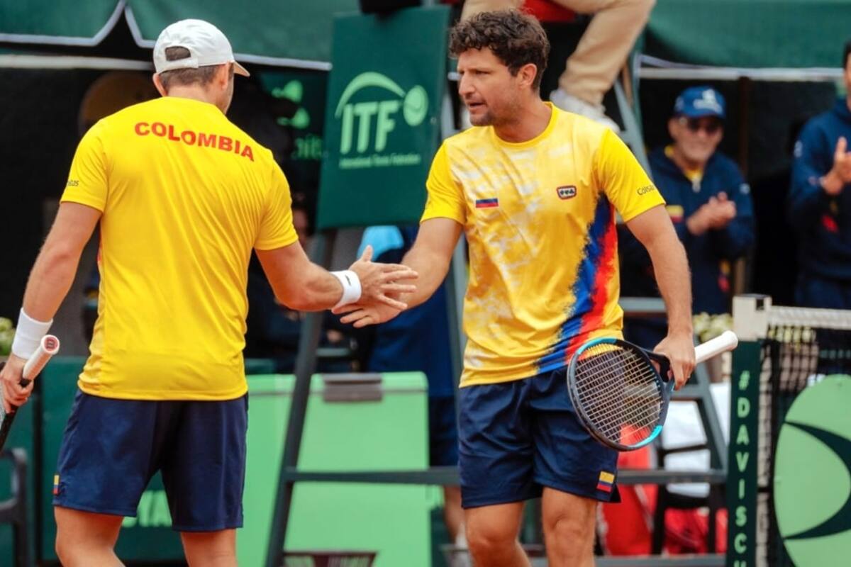 Copa Davis 2026: Colombia ya conoce su próximo reto y el camino no será sencillo. Foto: @fedecoltenis