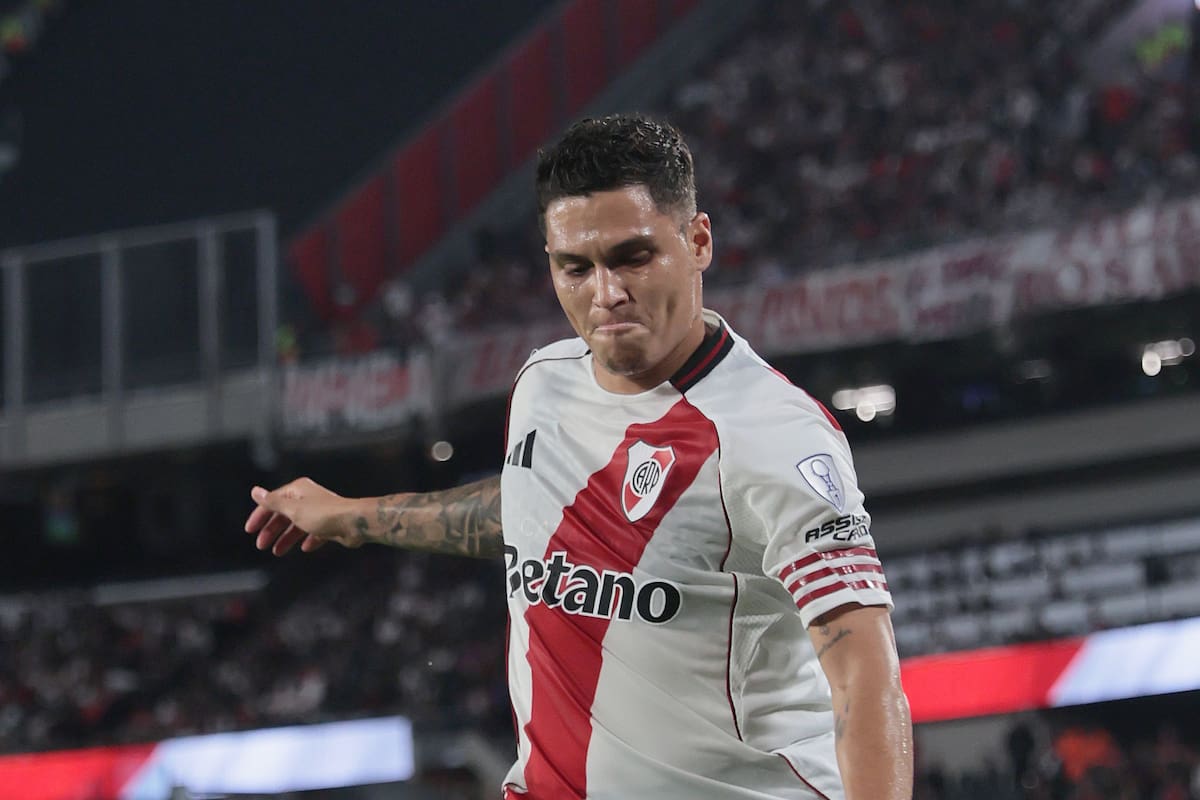 Juan Fernando Quintero fue clave en la clasificación de River Plate a semifinales. EFE/ Adan González