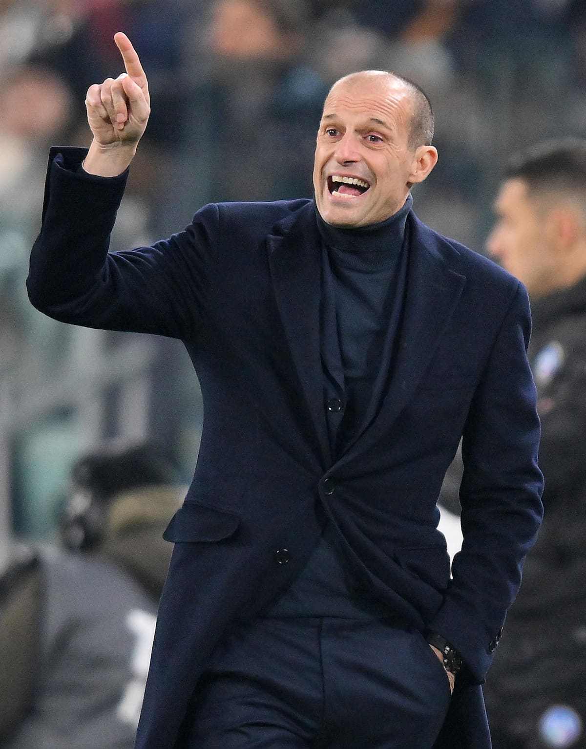 Massimiliano Allegri, director técnico del AC Milán. EFE/EPA/ALESSANDRO DI MARCO