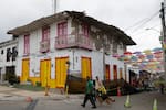 Salento sobrevivió al terremoto, pero el miedo está dejando sus calles vacías