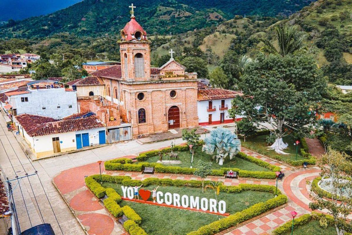 Coromoro, un municipio de la provincia de Guanentá, ubicado al sur de Santander.
Foto: Tomada de redes sociales/Vanguardia