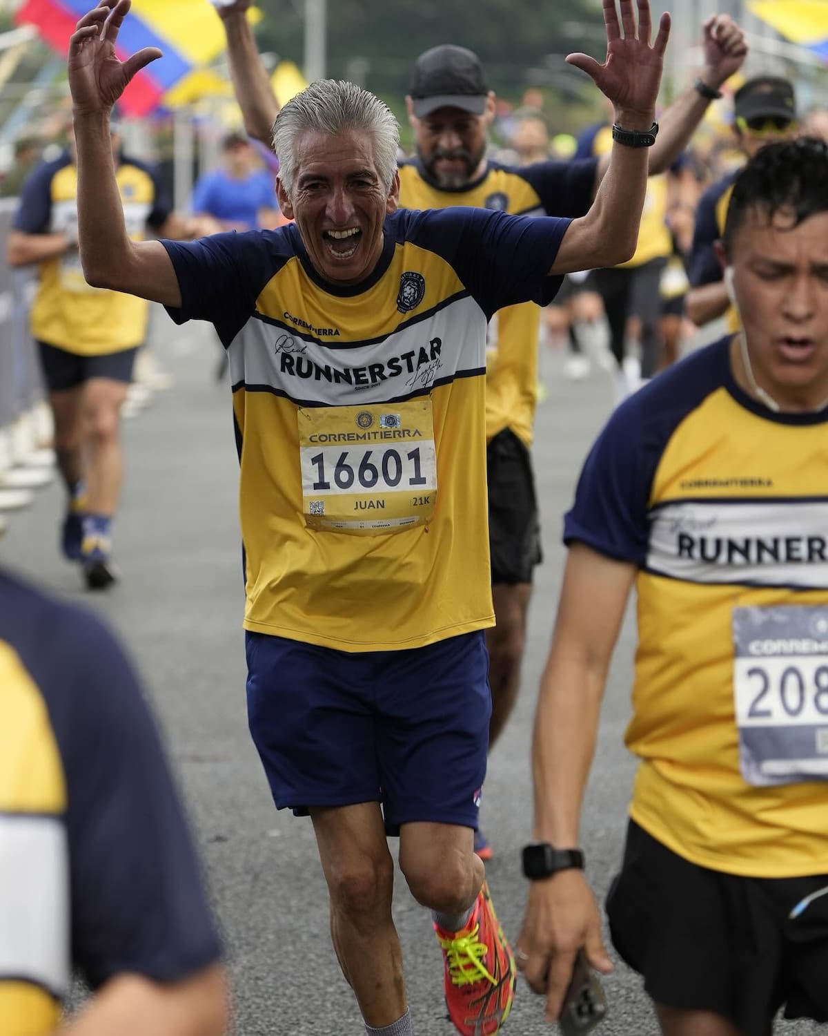 Bucaramanga tendrá cierres viales este 26 de julio por la competencia atlético Corremitierra. Foto: Corremitierra.