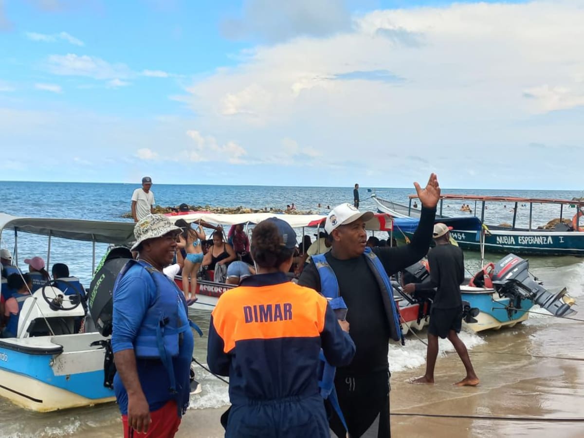 Cerca de 15 mil pasajeros se movilizaron por mar hacia las playas de Sucre y Córdoba durante el puente de Reyes.// Foto: cortesía