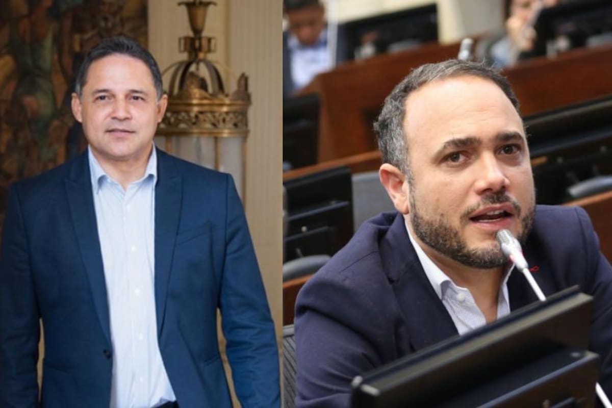 De izquierda a derecha, Honorio Henríquez (Centro Democrático) y Alfredo Deluque (Partido de La U) son los dos contendores para la presidencia del Senado | Fotos Colprensa y Congreso Visible