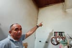 Crecen las grietas: 107 familias en Girón luchan por la indemnización de sus viviendas
