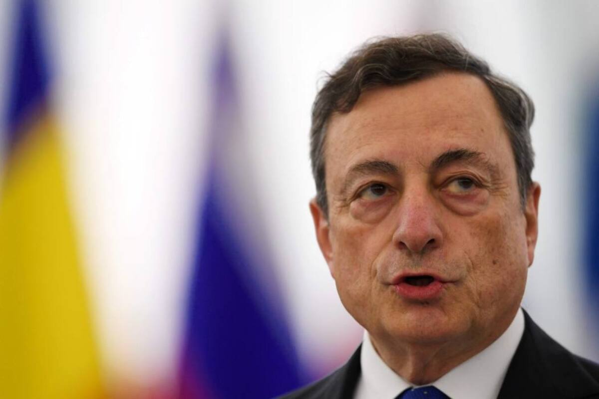 El presidente del BCE, Mario Draghi, se refirió a la incertidumbre mundial tanto política como económica. (Foto: Archivo/VANGUARDIA LIBERAL )