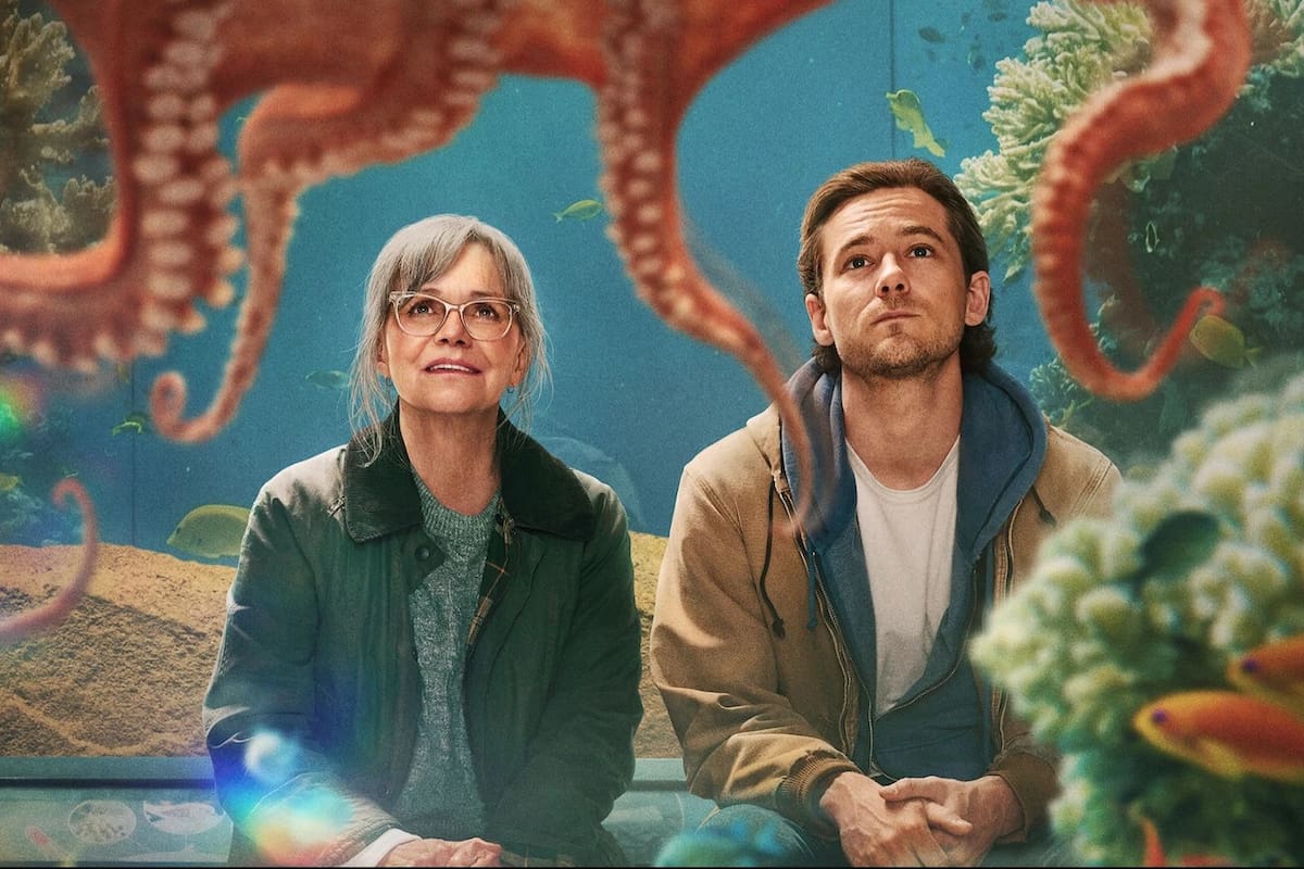 Criaturas luminosas, basada en el bestseller del New York Times de Shelby Van Pelt, narra la historia de Tova, una viuda que entabla una insólita amistad con el malhumorado Marcellus, un pulpo gigante del Pacífico que vive en el acuario donde ella trabaja.